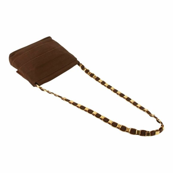 Salvatore Ferragamo Tiered Brown Grosgrain cross body bag - Picture 4 of 7